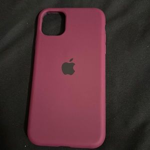 iPhone 11 hard silicone case